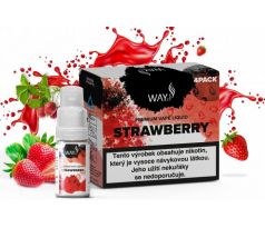 Liquid WAY to Vape 4Pack Strawberry 4x10ml-3mg