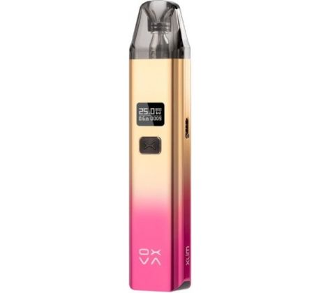 OXVA Xlim Pod elektronická cigareta 900mAh Shiny Gold Pink