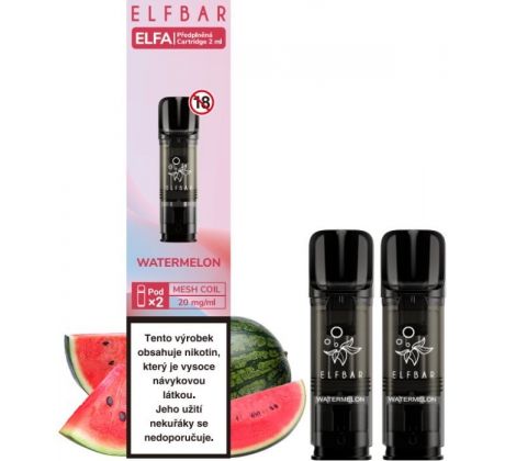 Elf Bar ELFA Pods cartridge 2Pack Watermelon 20mg