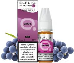 Liquid ELFLIQ Nic SALT Grape 10ml - 10mg