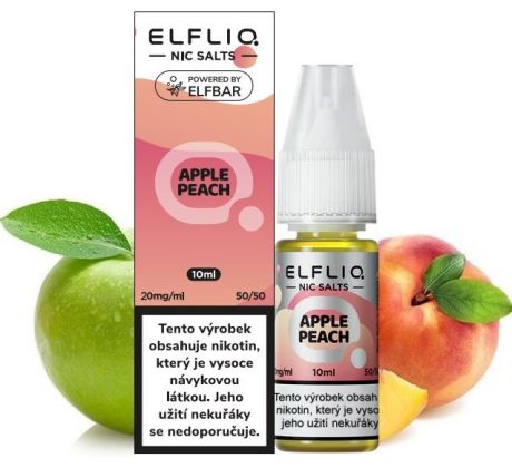 Liquid ELFLIQ Nic SALT Apple Peach 10ml - 20mg