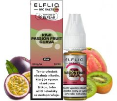 Liquid ELFLIQ Nic SALT Kiwi Passion Fruit Guava 10ml - 20mg