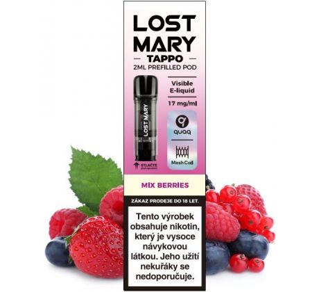 LOST MARY TAPPO Pods cartridge 1Pack Mix Berries 17mg