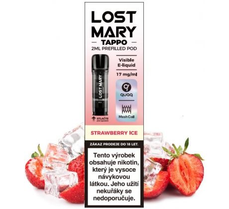 LOST MARY TAPPO Pods cartridge 1Pack Strawberry Ice 17mg