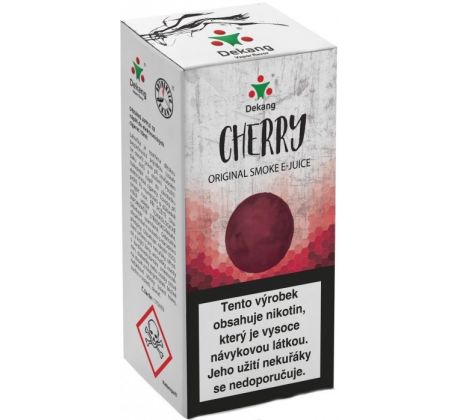 Liquid Dekang Cherry 10ml - 16mg (Třešeň)