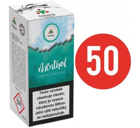 Liquid Dekang Fifty Menthol 10ml - 16mg (Mentol)