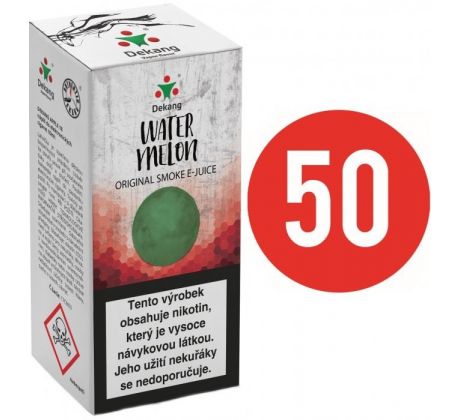 Liquid Dekang Fifty Watermelon 10ml - 11mg (Vodní meloun)