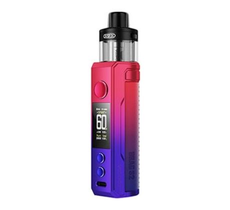 VOOPOO Drag S2 Mod Pod 60W grip 2500mAh Modern Red