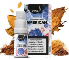 Liquid WAY to Vape American 10ml-3mg