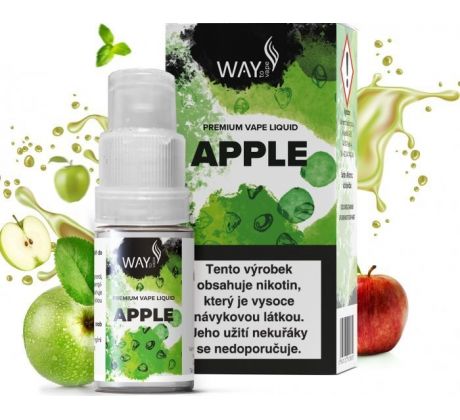 Liquid WAY to Vape Apple 10ml-6mg