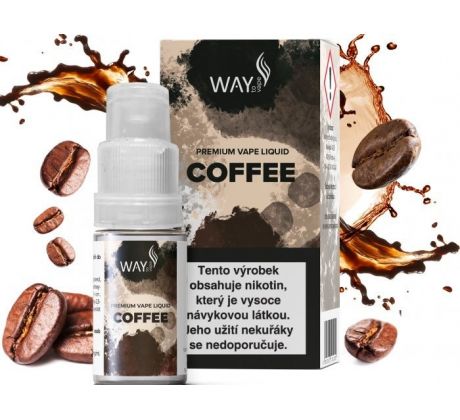 Liquid WAY to Vape Coffee 10ml-12mg