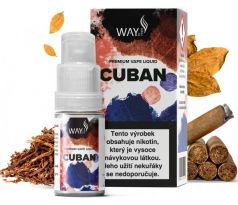 Liquid WAY to Vape Cuban 10ml-12mg