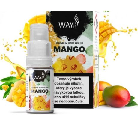 Liquid WAY to Vape Mango 10ml-18mg