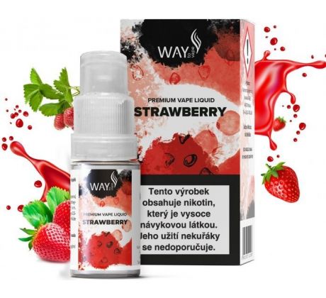 Liquid WAY to Vape Strawberry 10ml-12mg