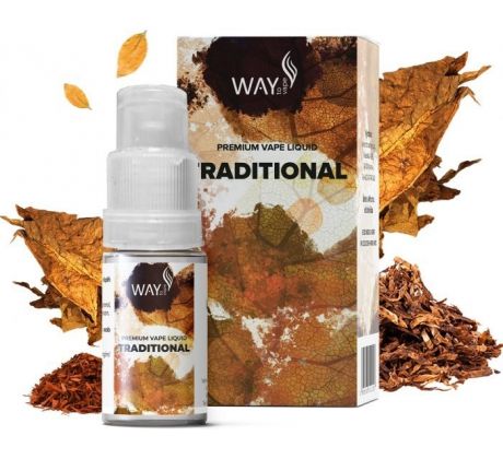 Liquid WAY to Vape Traditional 10ml-0mg