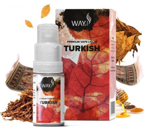 Liquid WAY to Vape Turkish 10ml-0mg