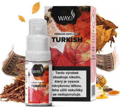 Liquid WAY to Vape Turkish 10ml-12mg