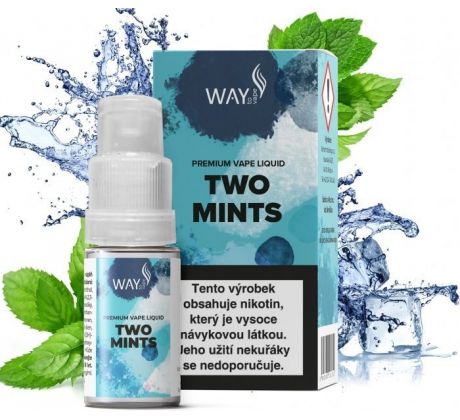 Liquid WAY to Vape Two Mints 10ml-6mg