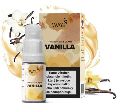 Liquid WAY to Vape Vanilla 10ml-12mg