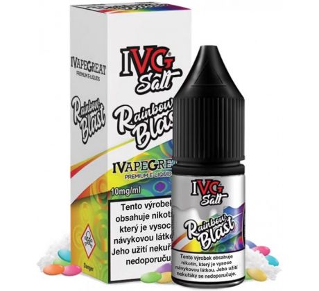 Liquid IVG SALT Rainbow Blast 10ml - 20mg