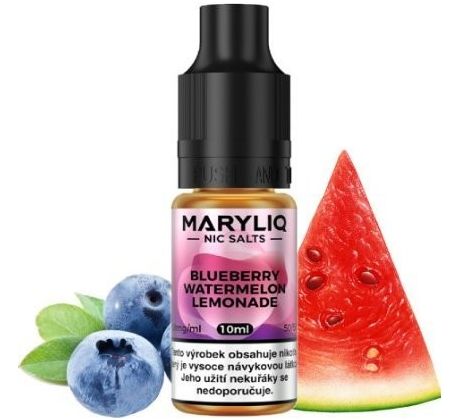 Liquid MARYLIQ Nic SALT Blueberry Watermelon Lemonade 10ml - 20mg