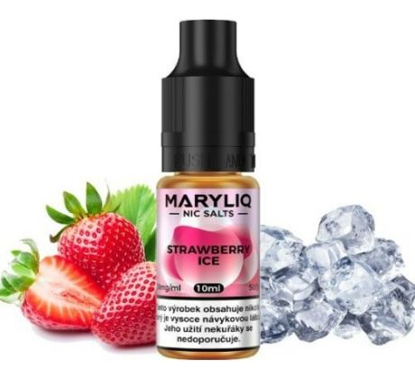 Liquid MARYLIQ Nic SALT Strawberry Ice 10ml - 20mg