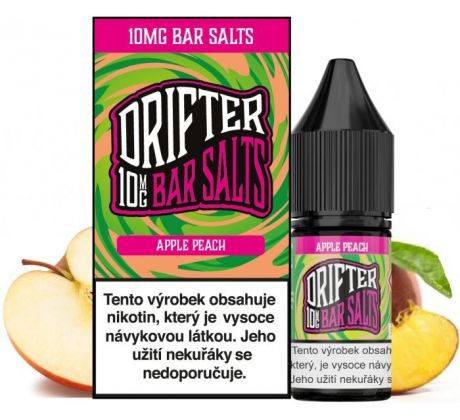 Liquid Drifter Bar Salts Apple Peach 10ml - 10mg