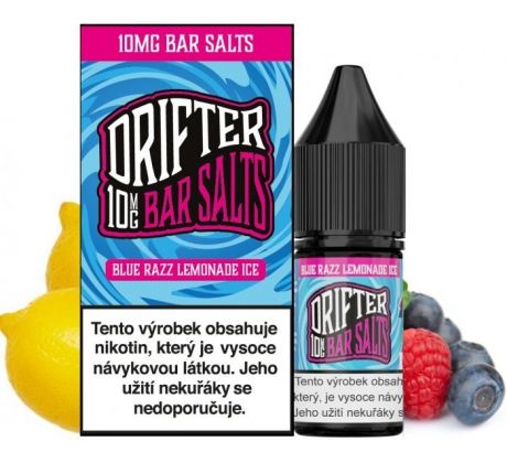 Liquid Drifter Bar Salts Blue Razz Lemonade Ice 10ml - 10mg