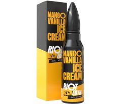 Příchuť Riot Squad BLCK EDTN S&V 10ml Mango Vanilla Ice Cream (Mango s vanilkovou zmrzlinou)