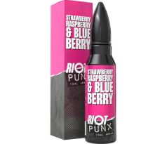 Příchuť Riot Squad PUNX S&V 10ml Strawberry Raspberry & Blueberry (Jahoda, borůvka a malina)