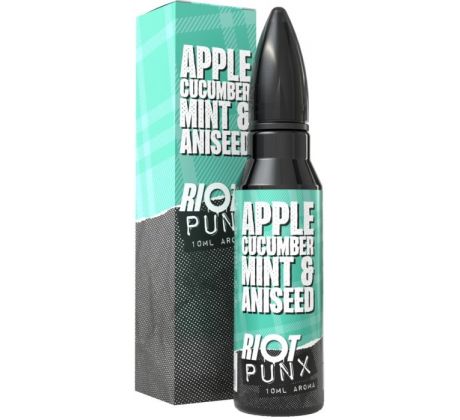 Příchuť Riot Squad PUNX S&V 10ml Apple Cucumber Mint & Aniseed (Jablko s okurkou, mátou a anýzem)