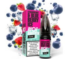 Liquid Riot BAR EDTN Salt Strawberry Blueberry Ice (Ledová borůvka s jahodou) 10ml-20mg