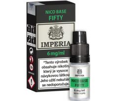 Nikotinová báze IMPERIA Fifty PG50-VG50 10ml-6mg 1Pack