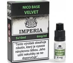 Nikotinová báze IMPERIA Velvet PG20-VG80 5x10ml-6mg