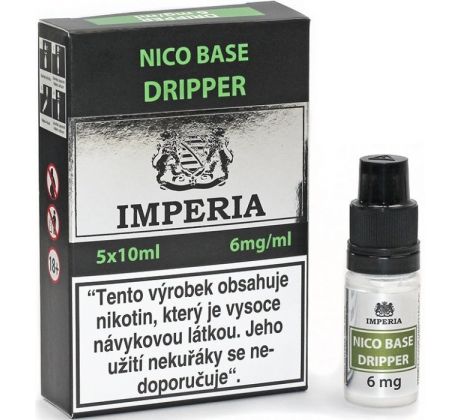 Nikotinová báze IMPERIA Dripper PG30-VG70 5x10ml-6mg