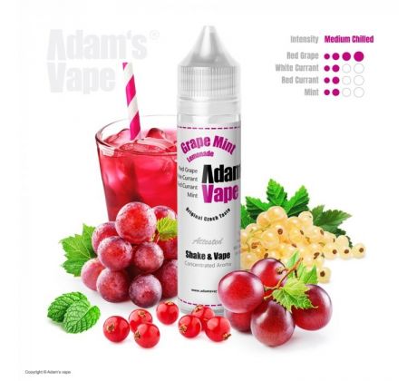 Příchuť Adam´s Vape Shake and Vape 10ml Grape Mint Lemonade