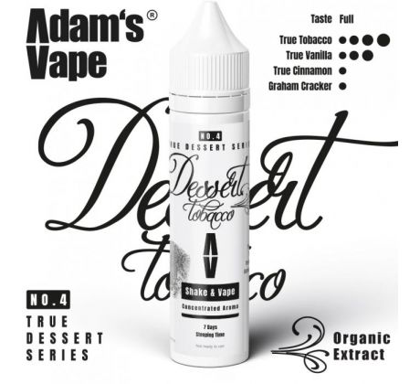 Příchuť Adam´s Vape Shake and Vape 10ml Dessert Tobacco