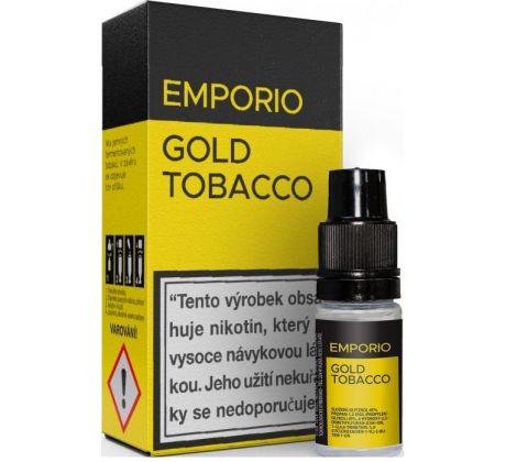 Liquid EMPORIO Gold Tobacco 10ml - 12mg