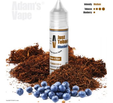 Příchuť Adam´s Vape Shake and Vape 10ml Just Tobacco Blueberry