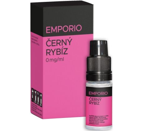 Liquid EMPORIO Černý Rybíz 10ml - 0mg