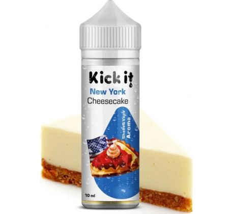 Příchuť KickIt S&V 10ml Newyorský cheesecake (New York Cheesecake)