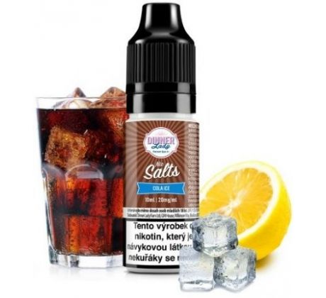 Liquid Dinner Lady Nic SALT Cola Ice 10ml - 20mg