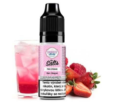 Liquid Dinner Lady Nic SALT Pink Lemonade 10ml - 20mg