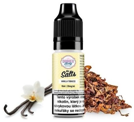 Liquid Dinner Lady Nic SALT Vanilla Tobacco 10ml - 20mg