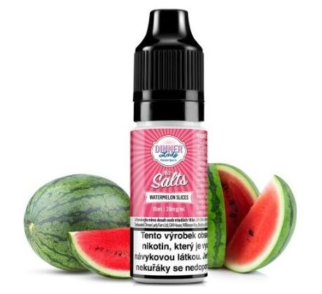 Liquid Dinner Lady Nic SALT Watermelon Slices 10ml - 20mg