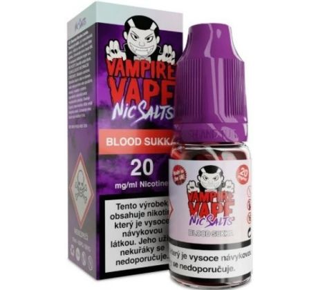 Liquid Vampire Vape NS Blood Sukka 10ml - 20mg