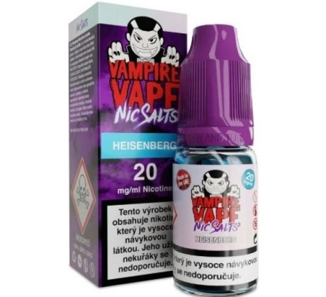 Liquid Vampire Vape NS Heisenberg 10ml - 20mg