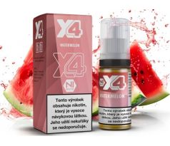 Liquid X4 Bar Juice - Vodní meloun (Watermelon) 10ml - 20mg