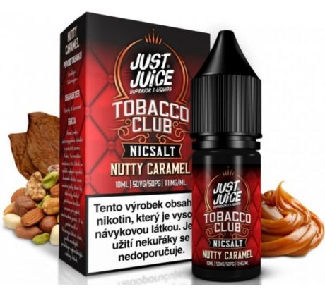 Liquid Just Juice SALT Tobacco Nutty Caramel 10ml - 20mg