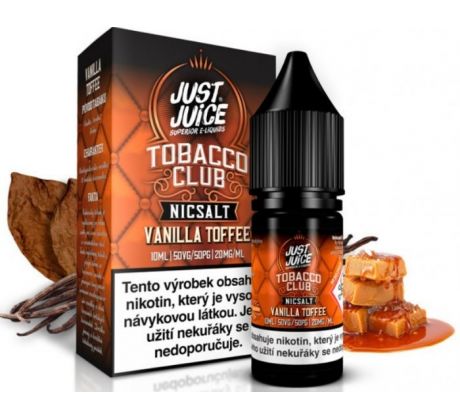 Liquid Just Juice SALT Tobacco Vanilla Toffee 10ml - 20mg